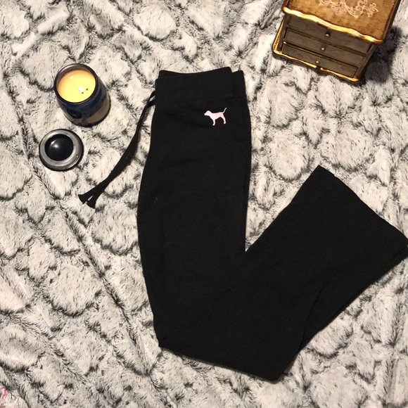 PINK Victoria’s Secret boot cut sweatpants - Picture 1 of 2